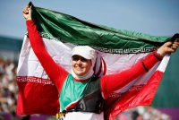 زهرا نعمتی پرچم‌دار ایران در المپیک ریودوژانیرو شد