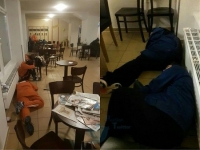 بی خانمانی تیم ملی فوتبال دستی در هامبورگ و خوابیدن آنها در مساجد و لابی هتل